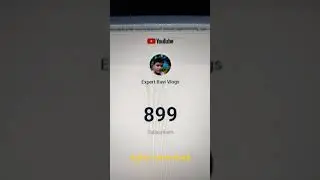 Live subscriber count on my channel।।