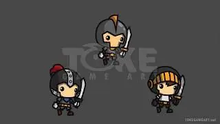 Mini Knight Character Pack - 2D Character Sprite for Game