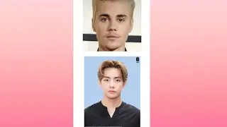 🌈💕 I mixed Justin Bieber and Kim tae✨✌️|please don't judge🥺😅|