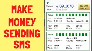 SimCash - Simcash.io LIVE Payment Proof | Make Money Sending Text Messages Bangla 2022