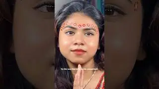 Easy Gopi makeup for Janmasthami🪔🦚🕯️ #shorts #shortsfeed #sristydutta #janmashtami #gopimakeup