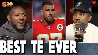 Zaire Franklin tells Jeff Teague that Travis Kelce is BEST TE EVER | Club 520 NFL x Chiefs