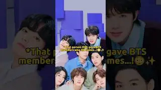 That person that gave BTS members amaJIN names 😳 #bts #shorts #army