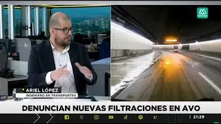 Filtraciones en AVO - Entrevista en el noticiario de Mega