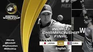 LIVE | Japan v Cuba - Baseball5 World Cup | World Championship Final (English)
