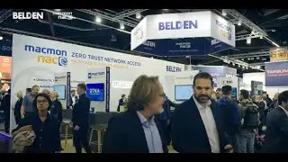 macmon secure & Belden Inc. auf der it-sa 2023