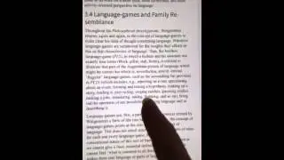 Wittgenstein on Language Games
