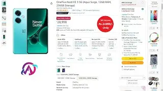 One Plus Nord CE3 5G 12GB/256GB in Rs. 24998 Only. Unboxing in Amazon Great Indian Festival Sale2023