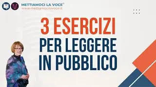 3 esercizi da fare subito per leggere in pubblico in modo più chiaro e comprensibile
