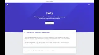 How to create a custom FAQ using Repeater in Editor X | Editor X