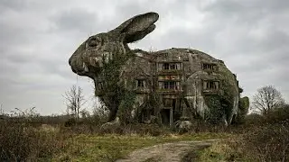 The Giant Rabbit House Restored into a Dreamy Pastoral