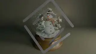 Modeling a Snow Globe