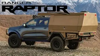 Ranger Raptor camper build? Checking out the new 2024 Ford Ranger Raptor!