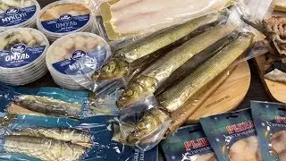 Рыба севера поставляемая самолетами в Москву