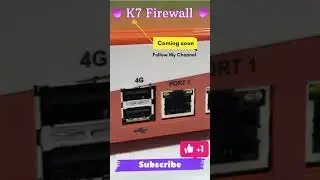K7 security Firewall 6Port | Networkgreen Live | #k7 #firewall #security #network #install #monitor