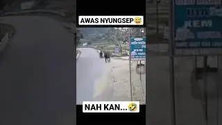 KETIKA MOTOR MAU NYUNGSEP...🤣 #motorcycle