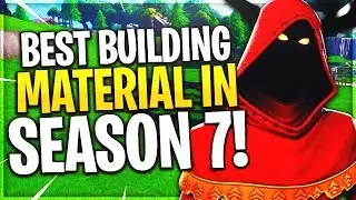 Best Building Material / Meta in Fortnite Season 7! - Fortnite Battle Royale Season 7 Build Meta!