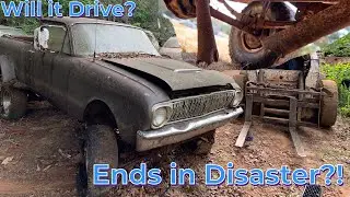 Will it Drive?! 4x4 Ford Ranchero FORGOTTEN 30+ Years! Rescue Pt.2