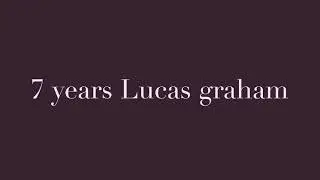 7 years Lucas Graham on piano | Erin Greene