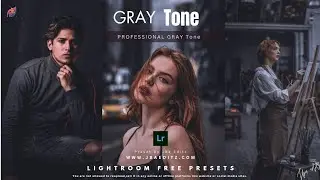 Gray Tone Preset || Lightroom Mobile Editing Tutorials || Download XMP & DNG || Free Preset