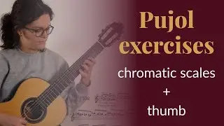 Pujol's Technique Exercise: Chromatic Scales With Accompaniment