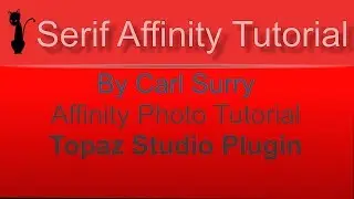 Affinity Photo  - Topaz Studio Plugin