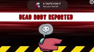 Among us gameplay on my phone