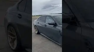 Sports Cars Leaving a Car Show