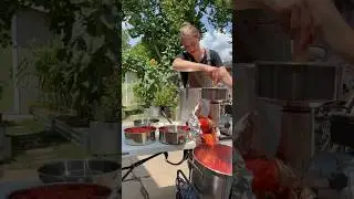 Preserving Tomatoes - Lets Make Sauce! #backyardgardening #growyourownfood #backyardhomestead