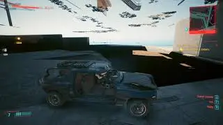 Cyberpunk2077 - Banished to the city foundation
