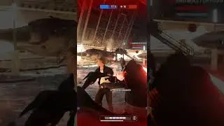 Star Wars  Battlefront II - First Match as Han - Fun Ranged Hero!