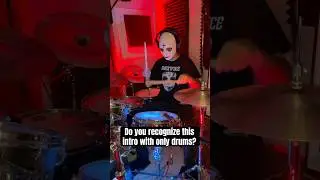 My ATTEMPT at this METAL INTRO! 😱 #shorts