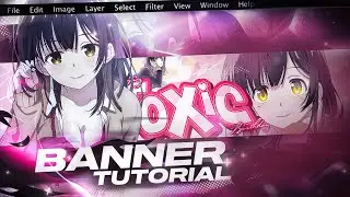 Sayuu Header Tutorial 🔛🔝 | Photoshop | [+FREE PSD]🌌🤩