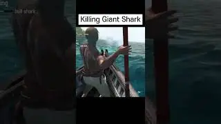 Killing Giant Shark 🦈 | #shark #gameplay #sea #kill #shorts #reels #viral