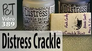 Distress Crackle Paint - Compatible With Polymer Clay?