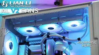 Lian Li strikes again! - UNI FAN AL v2 fans and 12VHPWR Strimer v2 cables!