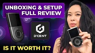 DCENT Biometric Wallet Unboxing & Setup Guide (2026) FULL REVIEW