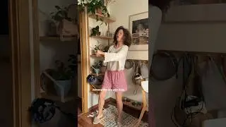 Утро со мной за 1 минуту [мини-#влог]🥐тгк:elmonako #шортс #блогер #утреннее #shorts #кофе #собака