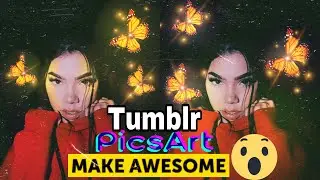 COMO CREAR FOTOS TUMBLR EN PICSART UN TRUCO FÁCIL ! 🤯 TUTORIAL