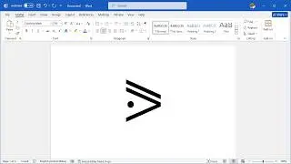 How to Add the Slanted Equal To or Greater Than With Dot Inside Symbol in Word