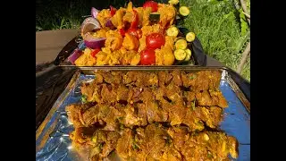 How to make yummy Turkish style kebab(beef & chicken) recipe at home .by sri lankan food mania.Ep 15