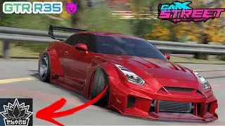 CarX Street | Nissan GTR R35 tune for black lotus club C6 with full setup body kits and gearbox