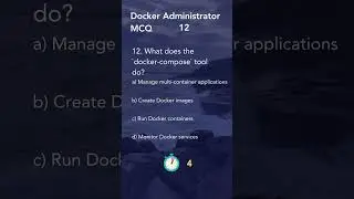 Docker mcq 12 