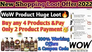 Wow Product Huge Loot🔥Wow Product Official Offer !! Buy Any 4 Products & Pay Only 2 Product Payment💸