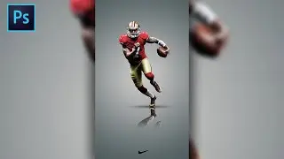 Basic Photoshop Tutorial: Create A Simplistic And Clean Sports Poster