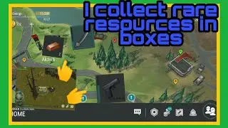 I open the boxes and look for the top loot on the red location Ldoe, last day on earth season24