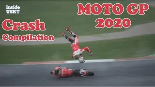 motogp 20 best crash compilations | motogp 20 gameplay crashes | motogp top 10 crashes | engamology