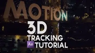 After Effects Tutorial: 3D motion tracking with 3D Camera Tracker in After Effects