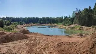 Песчаный карьер - 2 человека!