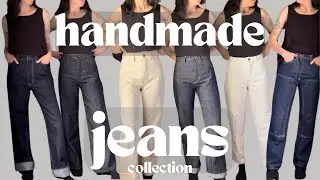 Handmade Jeans Collection - Trying on my Favorite Denim (2024 update)